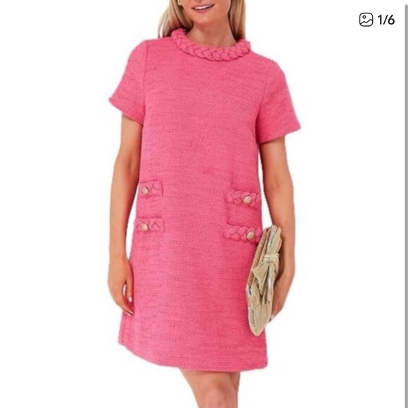 Tuckernuck Pink Tweed Jackie Dress - Picture 9 of 10